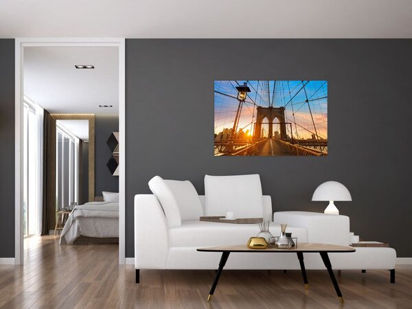 Tablou - Podul Brooklyn, Manhattan, New York (90x60 cm)