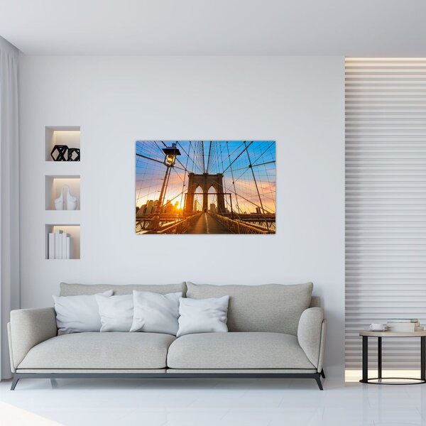Tablou - Podul Brooklyn, Manhattan, New York (90x60 cm)