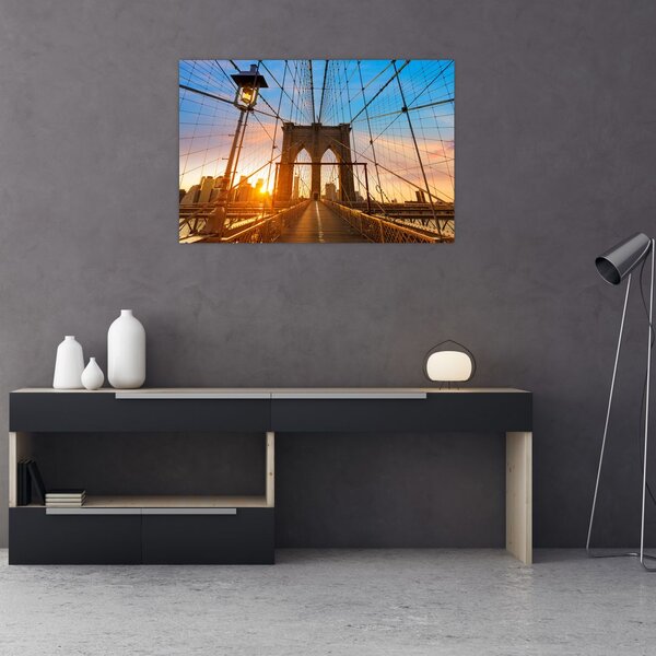 Tablou - Podul Brooklyn, Manhattan, New York (90x60 cm)