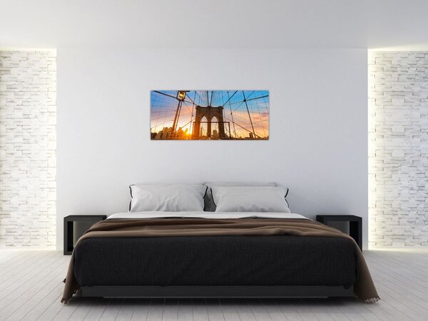 Tablou - Podul Brooklyn, Manhattan, New York (120x50 cm)