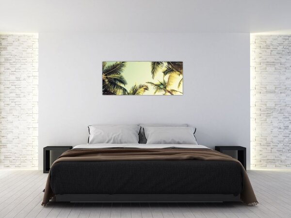 Tablou - Palmieri de cocos (120x50 cm)