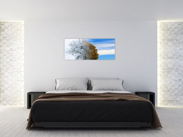 Tablou - Schimbarea anotimpurilor (120x50 cm)