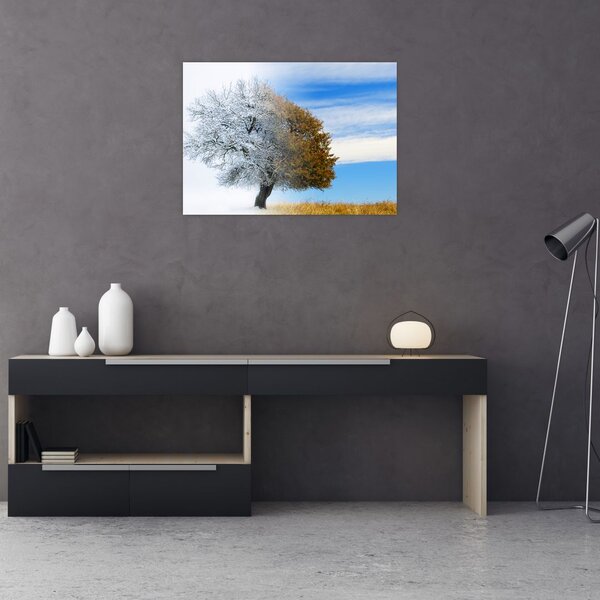 Tablou - Schimbarea anotimpurilor (70x50 cm)