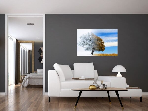 Tablou - Schimbarea anotimpurilor (90x60 cm)