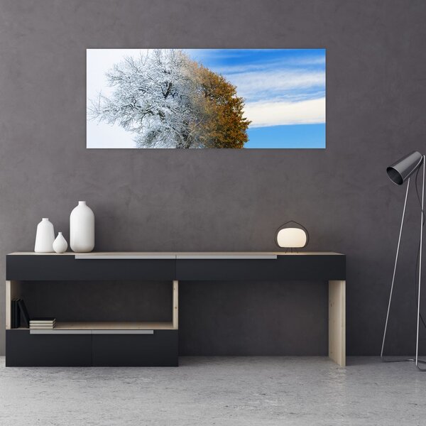 Tablou - Schimbarea anotimpurilor (120x50 cm)