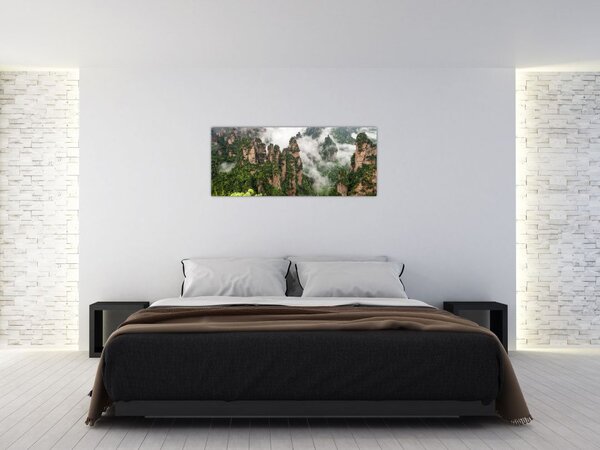 Tablou - Parcul Național Zhangjiajie, China (120x50 cm)