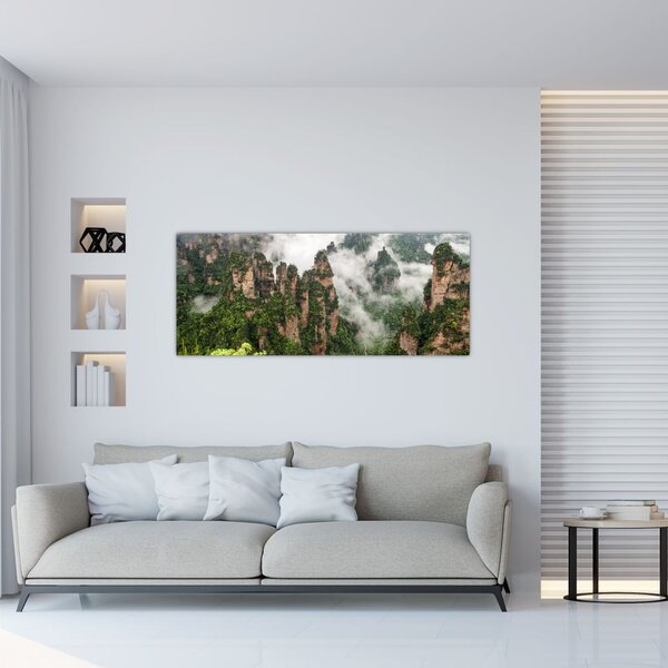 Tablou - Parcul Național Zhangjiajie, China (120x50 cm)