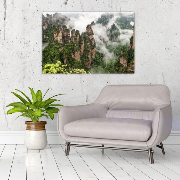Tablou - Parcul Național Zhangjiajie, China (90x60 cm)