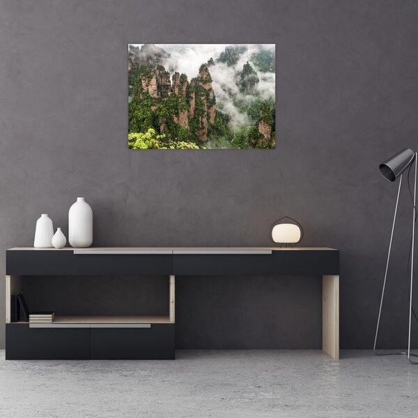 Tablou - Parcul Național Zhangjiajie, China (70x50 cm)