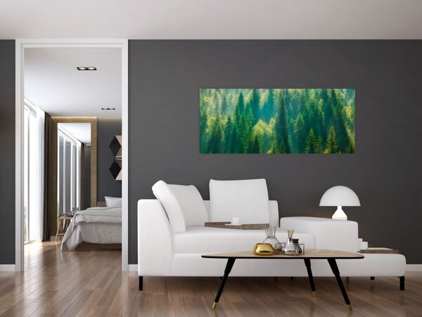 Tablou - Pădurea de brazi (120x50 cm)