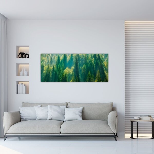 Tablou - Pădurea de brazi (120x50 cm)