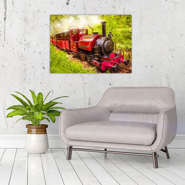 Tablou - Tren cu aburi (70x50 cm)