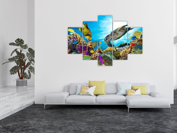 Tablou - Recif de corali (150x105 cm)