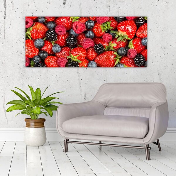 Tablou - Încărcătură de fructe (120x50 cm)