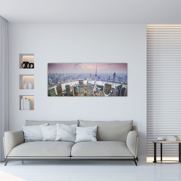 Tablou - Shanghai, China (120x50 cm)