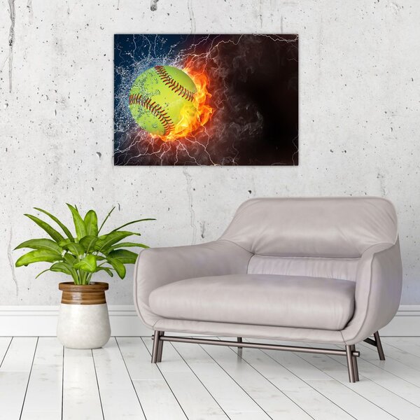 Tablou - Minge de tenis (70x50 cm)