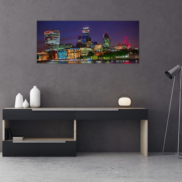 Tablou - Londra seara (120x50 cm)