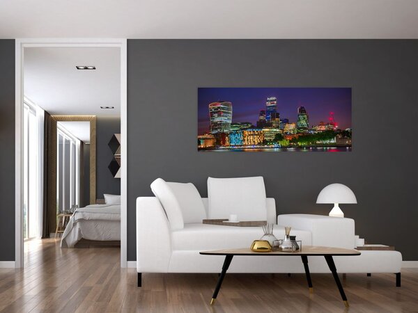 Tablou - Londra seara (120x50 cm)