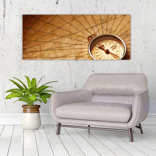 Tablou - Compas (120x50 cm)