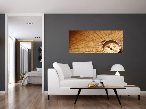 Tablou - Compas (120x50 cm)