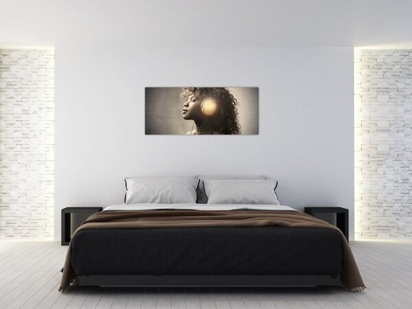 Tablou - Puterea muzicii (120x50 cm)