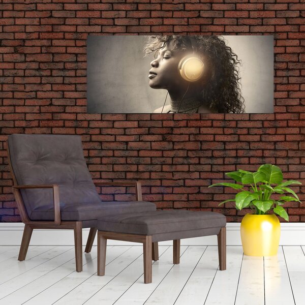 Tablou - Puterea muzicii (120x50 cm)