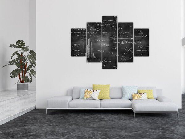 Tablou - Dragoste de numere (150x105 cm)