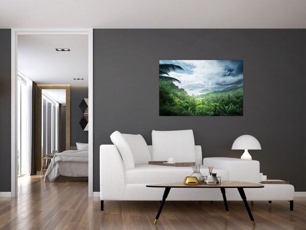 Tablou -Jungla din Seychelles (90x60 cm)