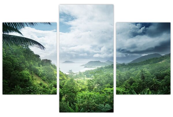 Tablou -Jungla din Seychelles (90x60 cm)