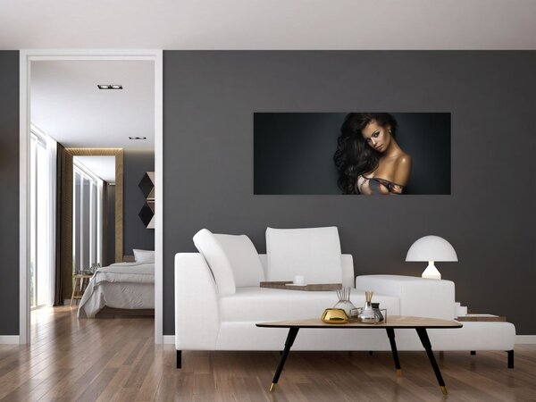 Tablou - Portretul unei femei seducătoare (120x50 cm)
