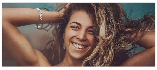 Tablou - Portretul unei femei tinere (120x50 cm)