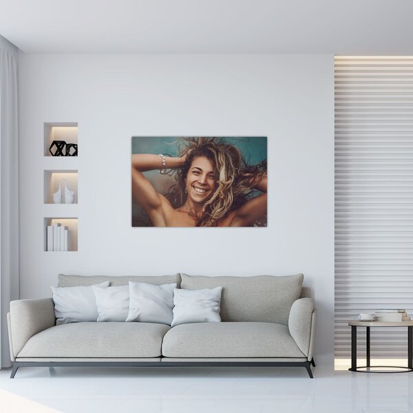 Tablou - Portretul unei femei tinere (90x60 cm)