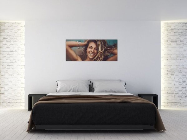 Tablou - Portretul unei femei tinere (120x50 cm)