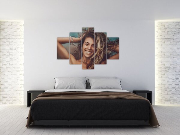 Tablou - Portretul unei femei tinere (150x105 cm)