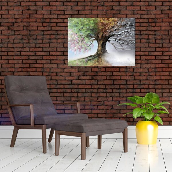 Tablou - Arborele celor patru anotimpuri (70x50 cm)