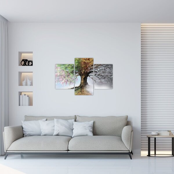 Tablou - Arborele celor patru anotimpuri (90x60 cm)