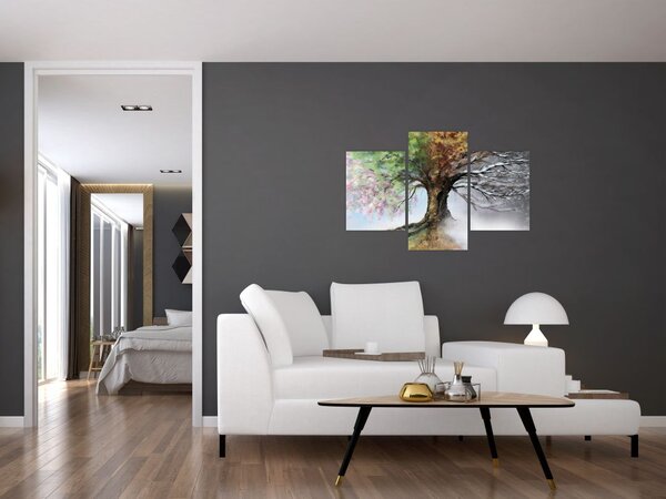 Tablou - Arborele celor patru anotimpuri (90x60 cm)