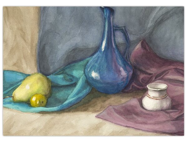 Tablou - Natură moartă pictată (70x50 cm)