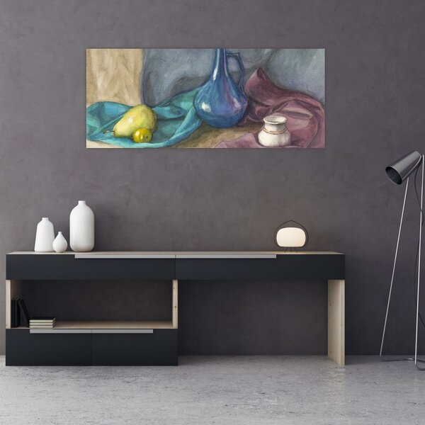 Tablou - Natură moartă pictată (120x50 cm)