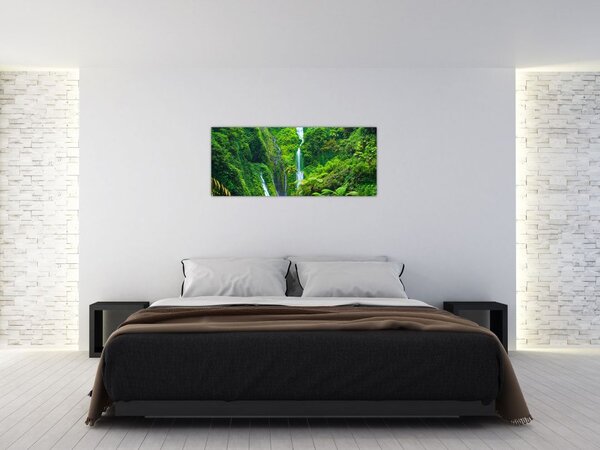 Tablou - Cascada Madakaripura, Java de Est, Indonezia (120x50 cm)