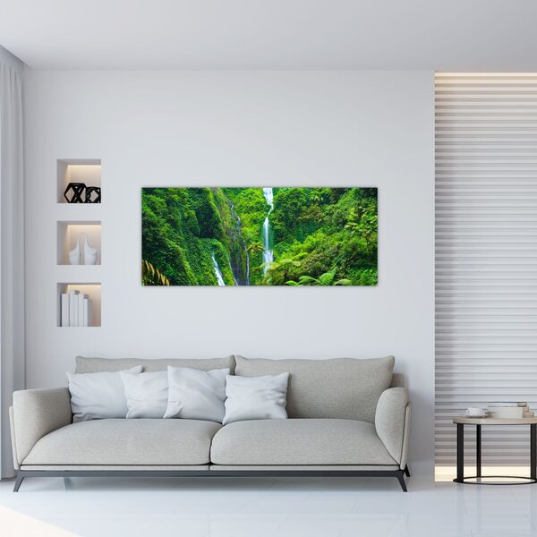 Tablou - Cascada Madakaripura, Java de Est, Indonezia (120x50 cm)