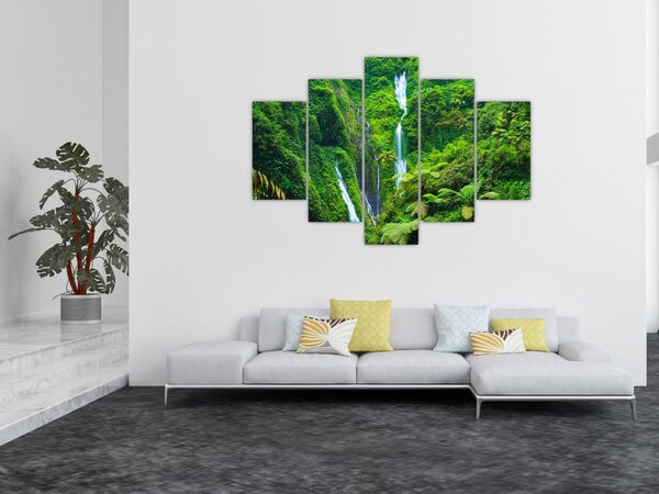 Tablou - Cascada Madakaripura, Java de Est, Indonezia (150x105 cm)