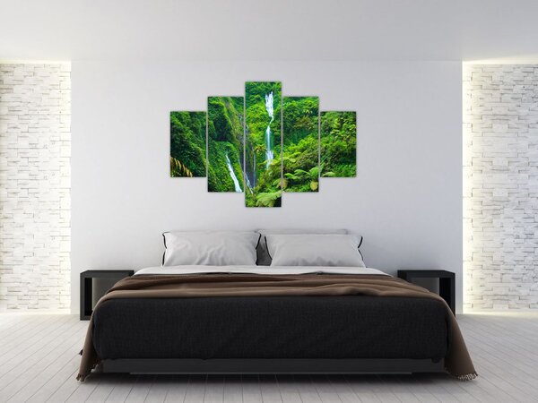 Tablou - Cascada Madakaripura, Java de Est, Indonezia (150x105 cm)