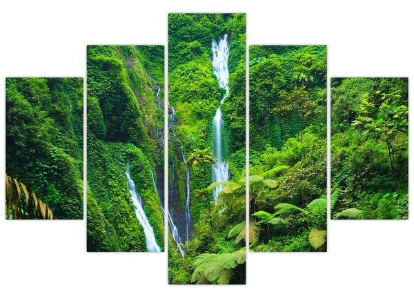 Tablou - Cascada Madakaripura, Java de Est, Indonezia (150x105 cm)