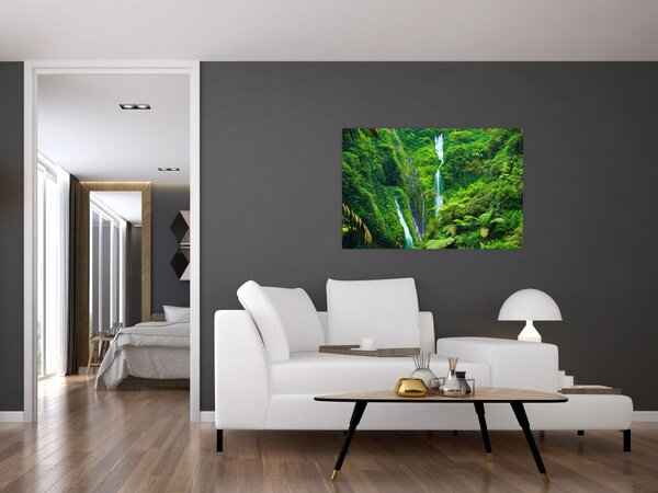 Tablou - Cascada Madakaripura, Java de Est, Indonezia (90x60 cm)