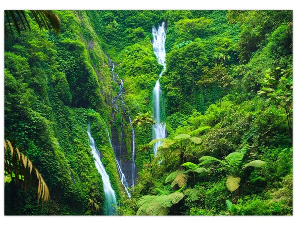 Tablou - Cascada Madakaripura, Java de Est, Indonezia (70x50 cm)