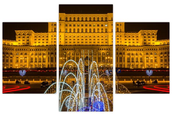 Tablou - Palatul Parlamentului, București, România (90x60 cm)