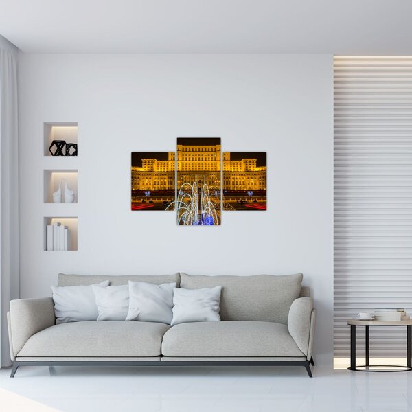 Tablou - Palatul Parlamentului, București, România (90x60 cm)