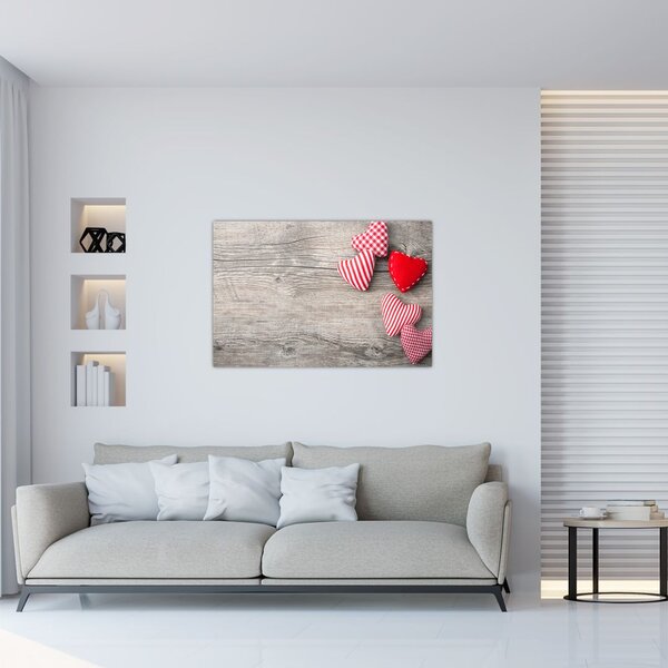 Tablou - Inimioare (90x60 cm)