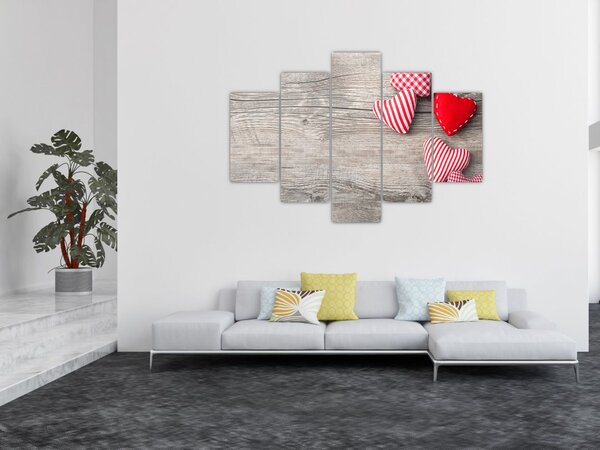 Tablou - Inimioare (150x105 cm)